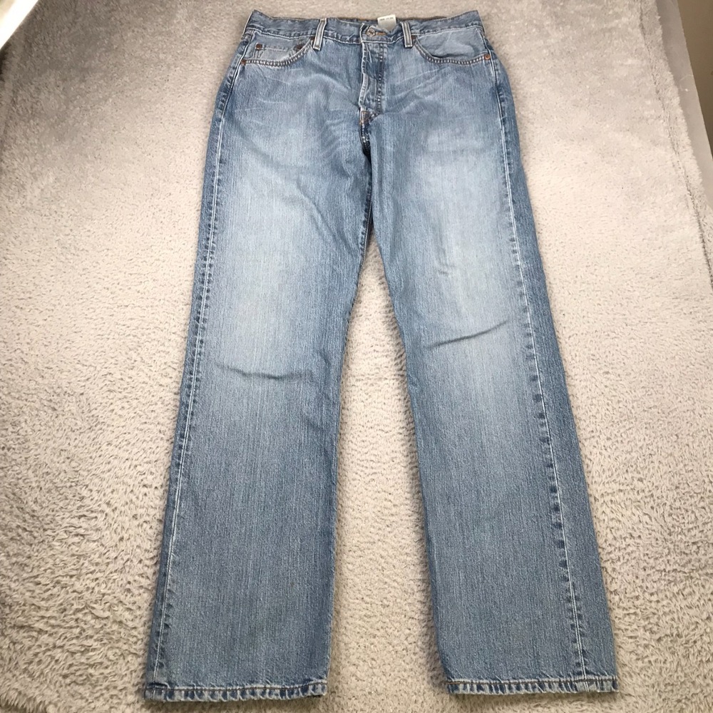 Levis 501 XX Jeans Mens 36 (35x33) Fade Wash Button Fly Cotton Denim Vintage Y2K